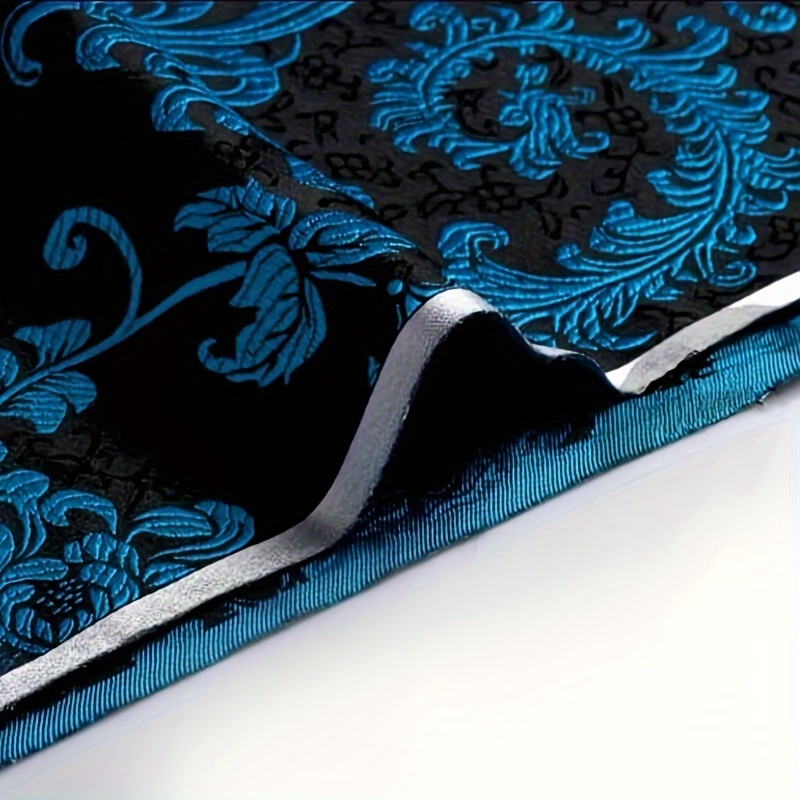 3D Blue Phoenix Tail Brocade F - Sewing Fabric review and price
