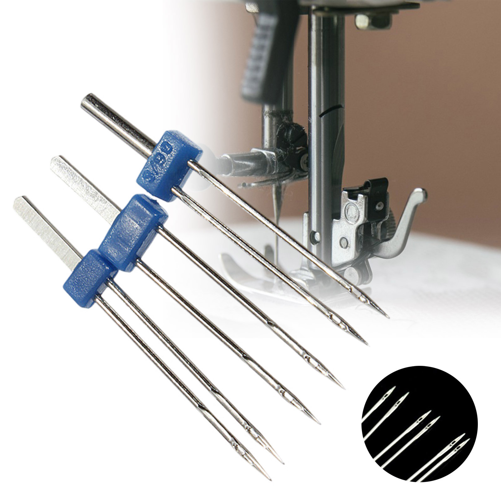 Twin Needles Set 3 Pcs Stainle - Twin Needle Stretch review and price
