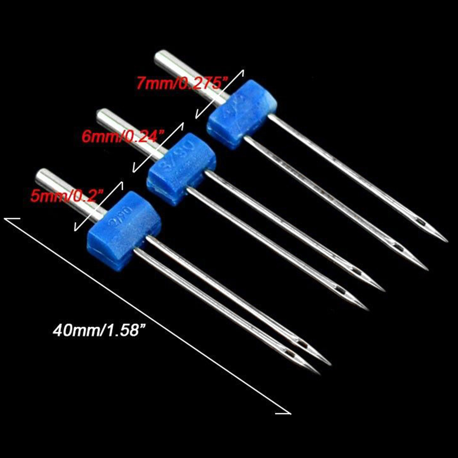 Twin Needles Set 3 Pcs Stainle - Twin Needle Stretch review and price