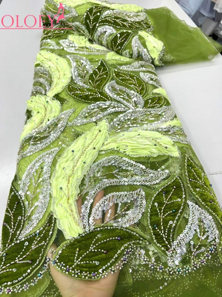OLOEY Luxury African Sequins B - Sewing Velvet Fabric review and price