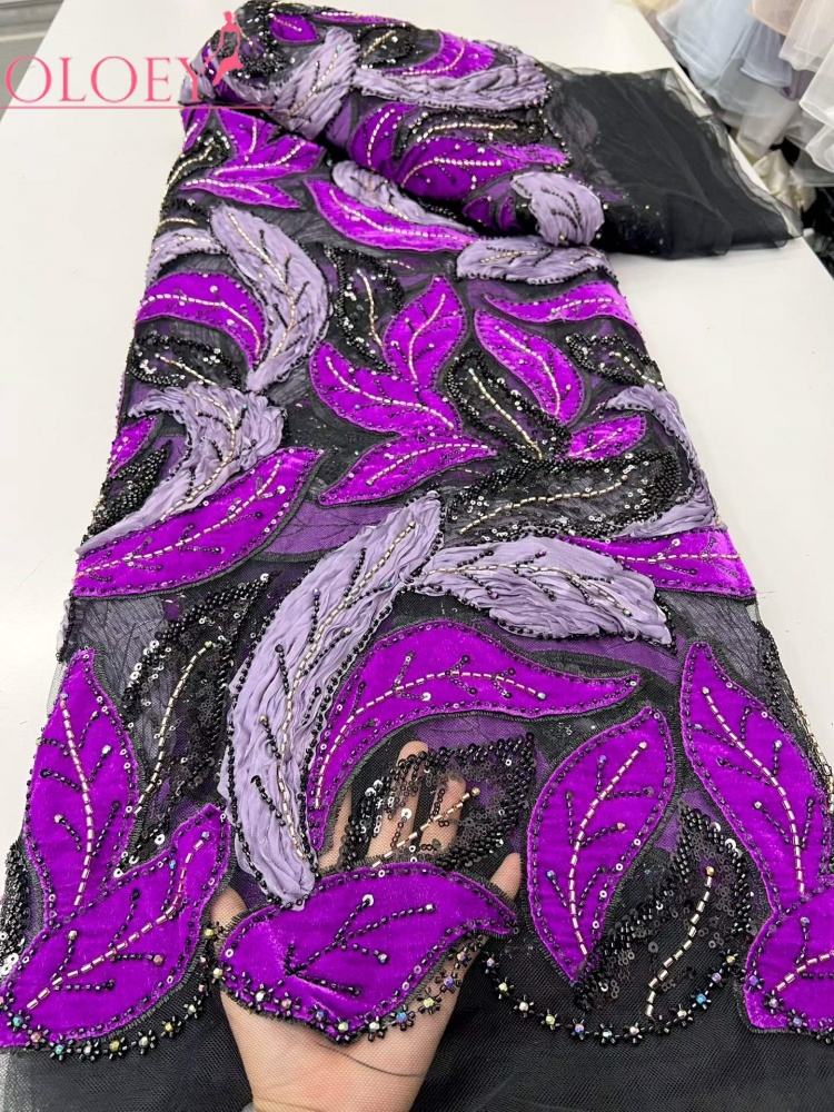 OLOEY Luxury African Sequins B - Sewing Velvet Fabric review and price