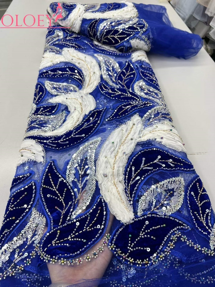 OLOEY Luxury African Sequins B - Sewing Velvet Fabric review and price