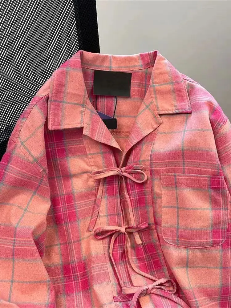 Y2k American Vintage Pink Plai - Sewing V review and price