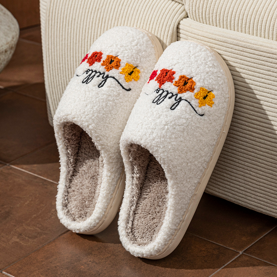 Winter Women's Slippers Indoor - Sewing Fabric review and price